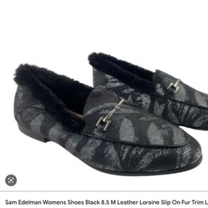Sam Edelman fur lined loafer